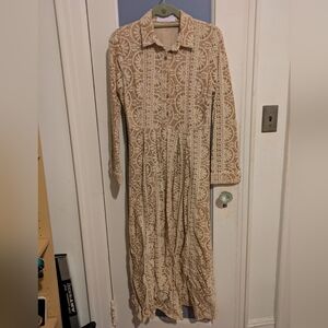 Elegant Lace Long Sleeve Dress